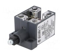 Limit switch | metal plunger | NO + NC | 10A | max.400VAC | max.250VDC