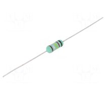 Resistor: wire-wound | THT | 240mΩ | 1W | ±1% | Ø0.54x28mm | Ø3.5x10mm