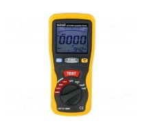 Meter: insulation resistance | LCD | Sampling: 2,5x/s | VAC: 1÷750V