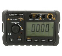 Meter: insulation resistance | LCD | (1999) | VAC: 750V | ±(1%+6digit)