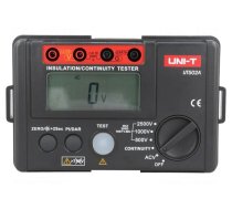 Meter: insulation resistance | LCD | (2000) | VAC: 30÷600V