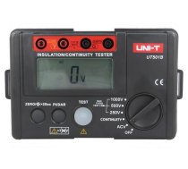 Meter: insulation resistance | LCD | (2000) | VAC: 30÷600V