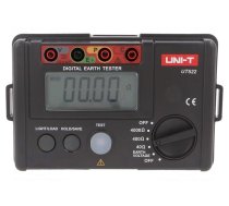 Meter: grounding resistance | LCD | 10mΩ÷40Ω,400Ω,4kΩ | Illumin: yes