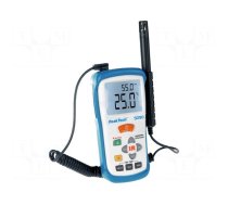 Thermo-hygrometer | LCD | 3,5 digit | 20÷60°C | Accur.(IR): ±2%,±2°C