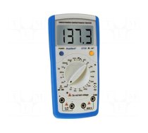 LCR meter | LCD | 3,5 digit (1999) | 2nF,20nF,200nF,2uF,20uF,200uF