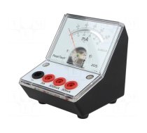 Ammeter | 0÷50mA,500mA,5A | 90x106x103mm | 2% | Meter: analogue | 50Ω