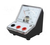 Voltmeter | 0÷3V,15V | 90x106x103mm | 2% | Meter: analogue | 50Ω