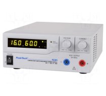 Power supply: laboratory | single-channel,adjustable | 1÷16VDC