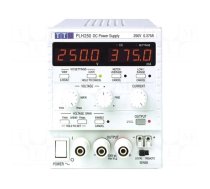 Power supply: laboratory | single-channel,linear | 0÷250VDC | PLH