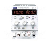 Power supply: laboratory | single-channel,linear | 0÷30VDC | 0÷3A