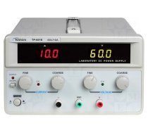 Power supply: laboratory | single-channel,linear | 0÷60VDC | 0÷10A