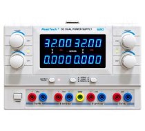 Power supply: laboratory | adjustable,multi-channel | 0÷30VDC