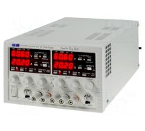 Power supply: laboratory | switched-mode,multi-channel | 0÷60VDC