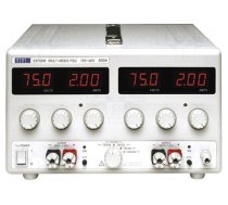Power supply: laboratory | switched-mode,multi-channel | 0÷75VDC