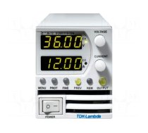 Power supply: programmable laboratory | Ch: 1 | 0÷36VDC | 0÷12A | 432W