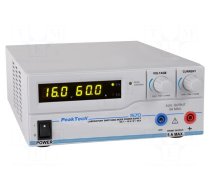 Power supply: programmable laboratory | Ch: 1 | 1÷16VDC | 0÷60A