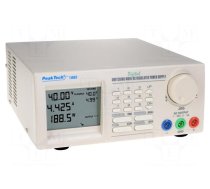 Power supply: programmable laboratory | Ch: 1 | 1÷40VDC | 0÷5A | 200W
