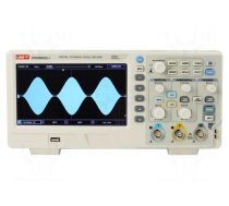 Oscilloscope: digital | Ch: 2 | 50MHz | 500Msps | 64kpts | 2n÷50s/div