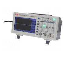 Oscilloscope: digital | Ch: 2 | 25MHz | 250Msps | 25kpts | 10n÷50s/div