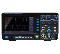 Oscilloscope: digital | DSO | Ch: 2 | 50MHz | 500Msps | 10kpts | automatic