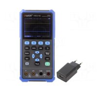 Handheld oscilloscope | 100MHz | 8bit | LCD 3,5" | Ch: 2 | 500Msps