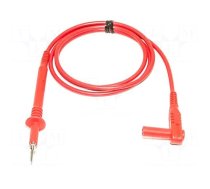 Test lead | 20A | probe tip,angular banana plug 4mm | Urated: 1kV