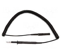 Test lead | 20A | probe tip,banana plug 4mm | Urated: 1kV | Len: 0.61m