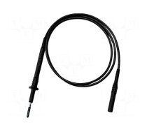 Test lead | 20A | probe tip,banana plug 4mm | Urated: 1kV | Len: 1m