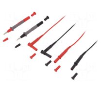 Test leads | Inom: 15A | Len: 1.5m | red and black