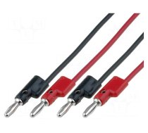 Test leads | Urated: 30V | Inom: 15A | Len: 0.9m | test leads x2