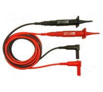 Test leads | Urated: 1kVDC | Inom: 500mA | Len: 1.5m | red and black