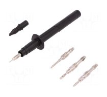 Set of measuring probes | 5A | 1kV | black