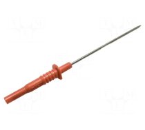 Test probe | 10A | 1kV | red | Tip diameter: 2mm | Overall len: 160mm