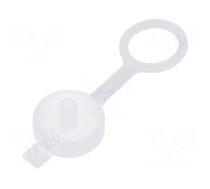 Accessories: socket cover | transparent | IP65