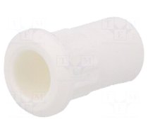 Case | 25A | 20.5mm | white | for banana sockets