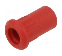 Case | 25A | red | 17mm | for banana sockets