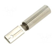 Connector: 4mm banana | socket | 25A | 30VAC | 60VDC | nickel plated