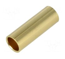 Connector: 4mm banana | socket | 32A | non-insulated | 0.8mΩ | 12AWG