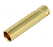 Connector: 4mm banana | socket | 32A | non-insulated | 1.2mΩ | 12AWG