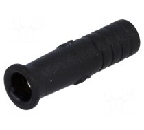 Connector: 2mm banana | socket | 10A | 30VAC | 60VDC | black | push-in