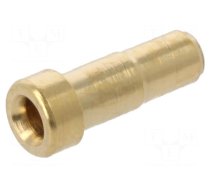 Connector: 2mm banana | socket | 10A | 30VAC | 60VDC | Overall len: 10mm