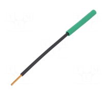 Adapter | green | 32A | Overall len: 130mm | 1kV | Ø: 1.8mm