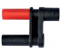 Connector: BNC | adapter | black | 3A | 41mm | Insulation: polyamide