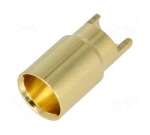 Connector: 6mm banana | socket | 60A | 8AWG | 0.2mΩ