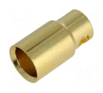 Connector: 8mm banana | socket | 80A | 6AWG | 0.15mΩ