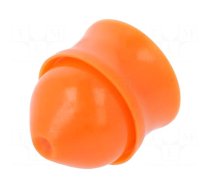 Plunger | 3ml | orange | low-viscosity fluids | silicone free | QuantX