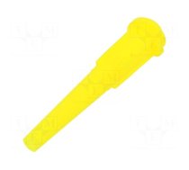 Needle: plastic | 1.25" | Size: 11 | straight,conical | 2.5mm