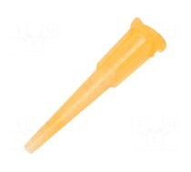 Needle: plastic | 1.25" | Size: 14 | double tapered,straight | 1.6mm