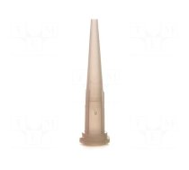 Needle: plastic | 1.25" | Size: 16 | straight | UV block | polypropylene