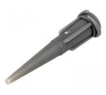 Needle: plastic | 1.25" | Size: 16 | straight,conical | 1.2mm